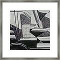 Cadillac Cubism Framed Print