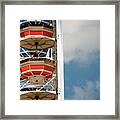 Calgary Stampede Ferris Wheel Framed Print