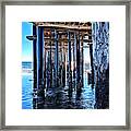 California Pier Framed Print