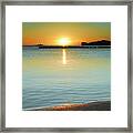 Calm Sunset Framed Print