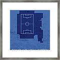 Cambuur Leeuwarden Stadium Football Soccer Minimalist Series Framed Print