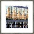 Canada Place Reflection Framed Print