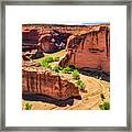 Canyon De Chelly Antelope House Overlook Framed Print
