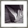 Canyon Wall Detail, Canyon De Chelly Framed Print