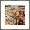 Canyon Wall Framed Print