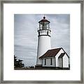 Cape Blanco Lighthouse Framed Print