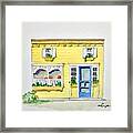 Cape May Cafe Framed Print