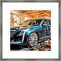 Car 2240 Cadillac Ct6 Framed Print