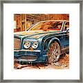 Car 2651 Bentley Brooklands Framed Print