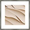 Cardboard Sheet Of Paper,abstract Paper Texture Background Framed Print
