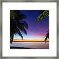 Caribbean Mornings Framed Print