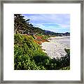 Carmel Beach Framed Print