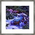 Cascade Falls,  Buena Vista, Colorado Framed Print