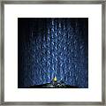 Cascading Star Gazer Framed Print