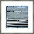 Case Made Of Corrugated Iron Framed Print