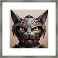 Cat Knight Portrait 01 Framed Print