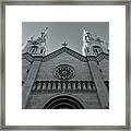 Cathedral Bw Framed Print