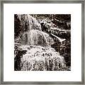 Cathedral Falls Top Winter 2 Framed Print