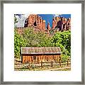 Cathedral Rock At Red Rock Crossing 48x32 Framed Print