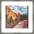 Cathedral Spires Viewpoint Framed Print