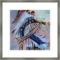 Grass Dance Framed Print