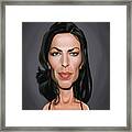 Celebrity Sunday - Claudia Black Framed Print