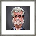 Celebrity Sunday - George Lucas Framed Print