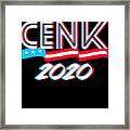 Cenk Uygur For Congress 2020 Framed Print
