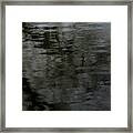 Charcoal Water Framed Print