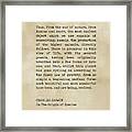 Charles Darwin Quote - On The Origin Of Species - Inspiring Quotes - Typewriter Print On Old Paper Framed Print