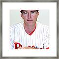 Chase Utley Framed Print