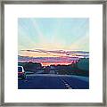 Chasing Pink Clouds Framed Print