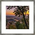 Chattanooga Sunrise Framed Print