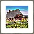 Chaumiere - Normandy - France Framed Print