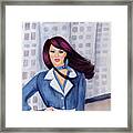 Chelsea Girl City Blues Framed Print