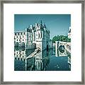 Chenonceau Castle In France Framed Print