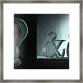 Chiaroscuro Still Life Framed Print