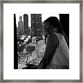 Chicago From A Ride On The Pier Framed Print
