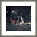Chicago Winter Storm I Framed Print