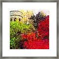 Chimes Tower At Longwood Gardens In Autumn Framed Print