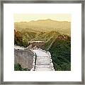 China 10 Mkm2 Collection - Great Wall Of China X X Framed Print