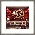 Chinese New Year - Year Of The  Dragon Framed Print