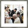 Chinese Wedding Tea Ceremony Framed Print