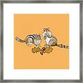 Chippies Framed Print