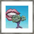 Chomp Framed Print