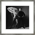 George Balanchine And Suzanne Farrell In  Don Quixote Framed Print