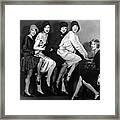 Chorus Girls 1920s Framed Print