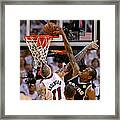 Chris Andersen And Kawhi Leonard Framed Print