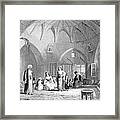 Christian Family In 1847 Framed Print