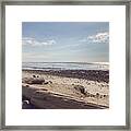 Christmas Eve At Low Tide San Onofre Framed Print